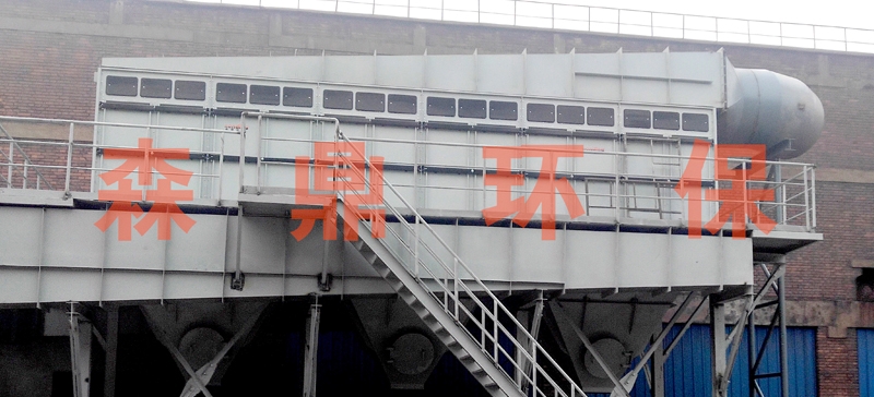 山西建龙带钢塑烧板除尘器